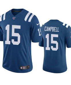Indianapolis Colts Parris Campbell Royal 100th Season Vapor Limited Jersey - Robokeg