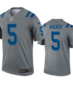 Indianapolis Colts Phillip Walker Gray Inverted Legend Jersey - Robokeg