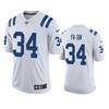Indianapolis Colts Rock Ya-sin White 100th Season Vapor Limited Jersey - Robokeg