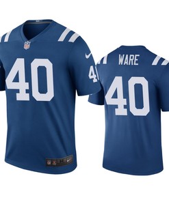 Indianapolis Colts Spencer Ware Royal Color Rush Legend Jersey - Mens - Robokeg