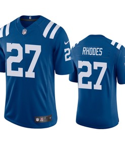 Indianapolis Colts Xavier Rhodes Royal 2020 Vapor Limited Jersey - Mens - Robokeg