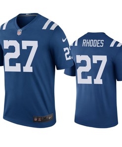 Indianapolis Colts Xavier Rhodes Royal Color Rush Legend Jersey - Robokeg