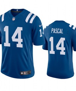 Indianapolis Colts Zach Pascal Royal 2020 Vapor Limited Jersey - Mens - Robokeg