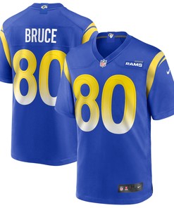 Isaac Bruce Los Angeles Rams Game Retired Player Jersey - Royal Nfl - Robokeg