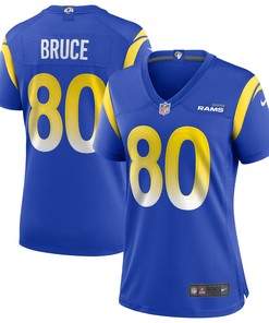 Isaac Bruce Los Angeles Rams Womens Game Retired Player Jersey - Royal Nfl - Robokeg
