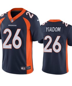 Isaac Yiadom Denver Broncos Navy Vapor Limited Jersey - Robokeg