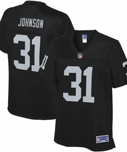 Isaiah Johnson Las Vegas Raiders Nfl Pro Line Womens Player Jersey - Black - Robokeg