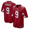 Isaiah Simmons Arizona Cardinals Game Player Jersey - Cardinal Nfl - Robokeg