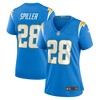 Isaiah Spiller Los Angeles Chargers Womens Game Jersey - Powder Blue Nfl - Robokeg