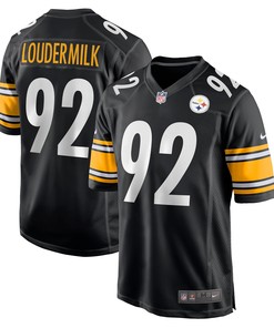 Isaiahh Loudermilk Pittsburgh Steelers Game Jersey - Black Nfl - Robokeg