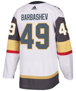 Ivan Barbashev 49 Vegas Golden Knights Stanley Cup 2023 Final Patch Away Breakaway Men Jersey - White - Robokeg