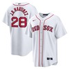 J.D. Martinez 28 Boston Red Sox Home Men Jersey - White - Robokeg