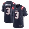 Jabrill Peppers New England Patriots Game Jersey - Navy Nfl - Robokeg