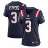 Jabrill Peppers New England Patriots Womens Game Jersey - Navy Nfl - Robokeg