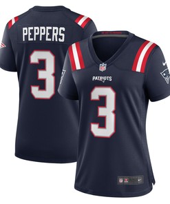 Jabrill Peppers New England Patriots Womens Game Jersey - Navy Nfl - Robokeg