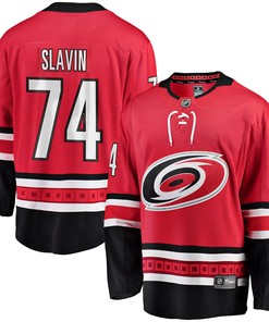 Jaccob Slavin Carolina Hurricanes Fanatics Branded Breakaway Player Jersey - Red Nhl - Robokeg