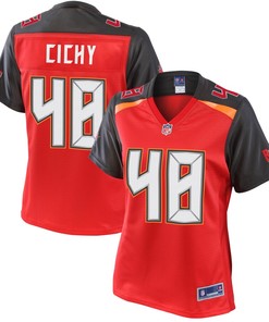 Jack Cichy Tampa Bay Buccaneers Nfl Pro Line Womens Player Jersey - Red - Robokeg