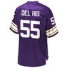 Jack Del Rio Minnesota Vikings Nfl Pro Line Retired Player Jersey - Purple - Robokeg