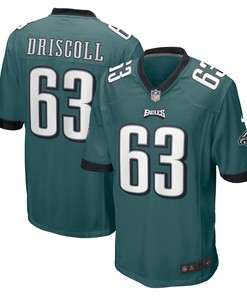 Jack Driscoll Philadelphia Eagles Game Jersey - Midnight Green Nfl - Robokeg