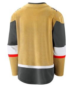 Jack Eichel 9 Vegas Golden Knights 2023 Stanley Cup Champions Patch Breakaway Home Jersey - Gold - Robokeg