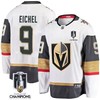 Jack Eichel 9 Vegas Golden Knights 2023 Stanley Cup Champions Patch Breakaway Jersey - White - Robokeg