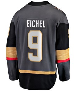 Jack Eichel 9 Vegas Golden Knights 2023 Stanley Cup Final Alternate Breakaway Player Jersey - Black - Robokeg