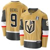Jack Eichel 9 Vegas Golden Knights 2023 Stanley Cup Final Home Breakaway Player Jersey - Gold - Robokeg