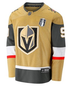 Jack Eichel 9 Vegas Golden Knights 2023 Stanley Cup Final Home Breakaway Player Jersey - Gold - Robokeg