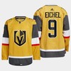 Jack Eichel 9 Vegas Golden Knights Gold Jersey 2023 Home - Robokeg