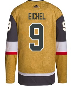 Jack Eichel 9 Vegas Golden Knights Stanley Cup 2023 Final Patch Home Breakaway Men Jersey - Gold - Robokeg