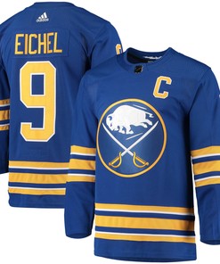 Jack Eichel Buffalo Sabres Adidas Home Captain Patch Primegreen Authentic Pro Player Jersey - Royal Nhl - Robokeg