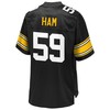 Jack Ham Pittsburgh Steelers Nfl Pro Line Retired Player Jersey - Black - Robokeg