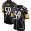 Jack Ham Pittsburgh Steelers Nike Game Retired Player Jersey - Black - Robokeg