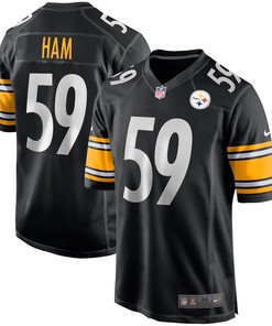 Jack Ham Pittsburgh Steelers Nike Game Retired Player Jersey - Black - Robokeg