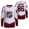 Jack Hughes 2022 All-Star Devils 86 White Primegreen Jersey - Robokeg