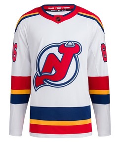 Jack Hughes 86 New Jersey Devils Reverse Retro 2.0 Jersey - White - Robokeg