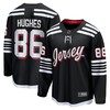 Jack Hughes New Jersey Devils Fanatics Branded Alternate Premier Breakaway Player Jersey - Black Nhl - Robokeg