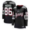 Jack Hughes New Jersey Devils Fanatics Branded Womens Alternate Premier Breakaway Player Jersey - Black Nhl - Robokeg