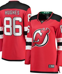 Jack Hughes New Jersey Devils Fanatics Branded Womens Home Premier Breakaway Jersey Red Nhl - Robokeg