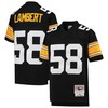 Jack Lambert Pittsburgh Steelers Mitchell & Ness 1976 Legacy Retired Player Jersey - Black Nfl - Robokeg