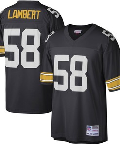 Jack Lambert Pittsburgh Steelers Mitchell & Ness Legacy Replica Jersey - Black Nfl - Robokeg