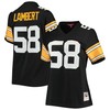 Jack Lambert Pittsburgh Steelers Mitchell & Ness Womens Legacy Replica Player Jersey - Black Nfl - Robokeg