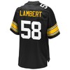 Jack Lambert Pittsburgh Steelers Nfl Pro Line Retired Player Jersey - Black - Robokeg