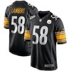 Jack Lambert Pittsburgh Steelers Nike Game Retired Player Jersey - Black - Robokeg