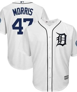 Jack Morris Detroit Tigers Hall Of Fame Induction Patch Cool Base Jersey - White - Robokeg