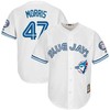 Jack Morris Toronto Blue Jays Hall Of Fame Induction Patch Cool Base Jersey - White - Robokeg