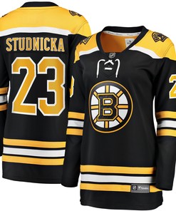 Jack Studnicka Boston Bruins Fanatics Branded Womens Home Breakaway Player Jersey - Black Nhl - Robokeg