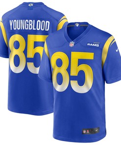 Jack Youngblood Los Angeles Rams Game Retired Player Jersey - Royal Nfl - Robokeg