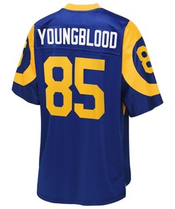 Jack Youngblood Los Angeles Rams Nfl Pro Line Retired Player Jersey - Royal - Robokeg