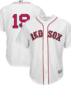 Jackie Bradley Jr. Boston Red Sox Home Official Cool Base Player Jersey - White - Robokeg